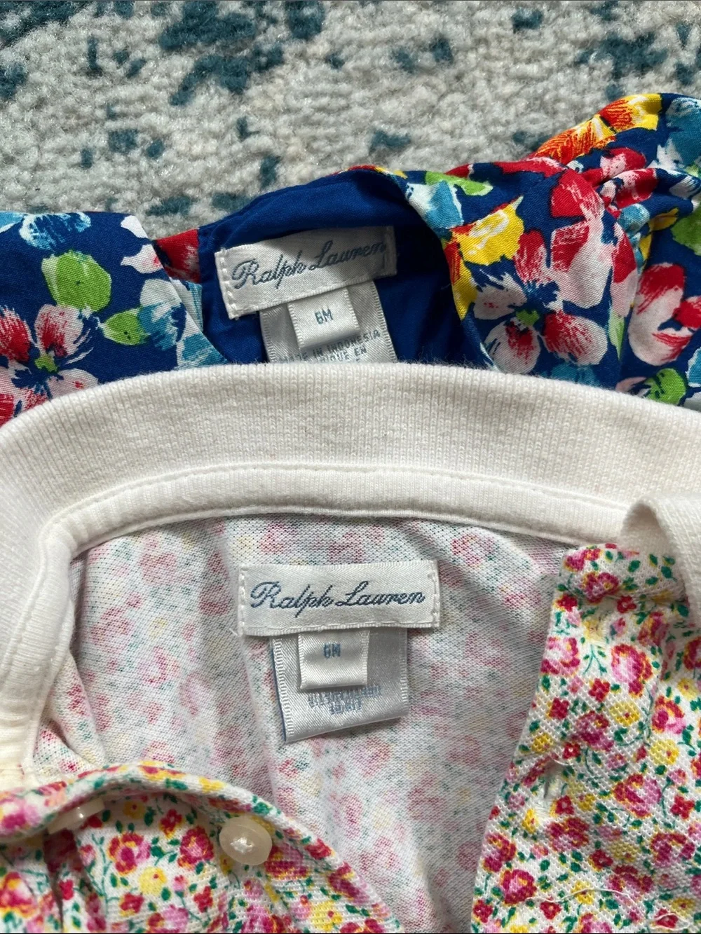 Bundle of Ralph Lauren baby Floral Dresses